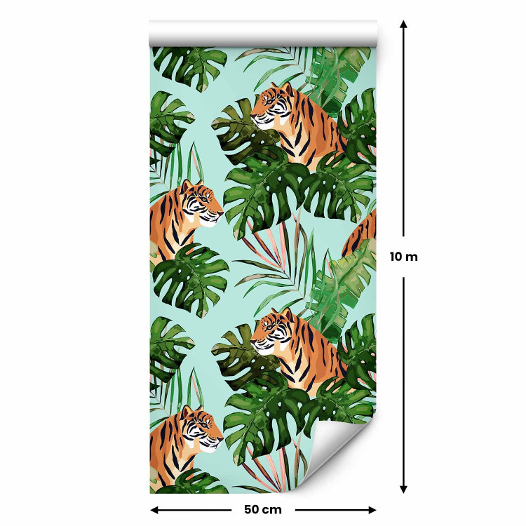 Modern Wallpaper Tiger in the Bushes 129027 additionalImage 2