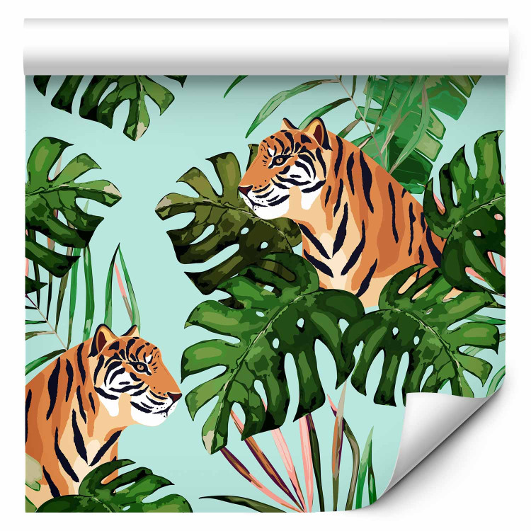 Modern Wallpaper Tiger in the Bushes 129027 additionalImage 1