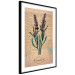 Poster Lavender Memory - composition with blooming plants and text in background 129427 additionalThumb 2