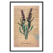 Poster Lavender Memory - composition with blooming plants and text in background 129427 additionalThumb 15