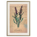 Poster Lavender Memory - composition with blooming plants and text in background 129427 additionalThumb 20