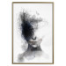 Poster Cosmic Thought - portrait of a female face in an abstract composition 131827 additionalThumb 21