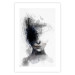 Poster Cosmic Thought - portrait of a female face in an abstract composition 131827 additionalThumb 19
