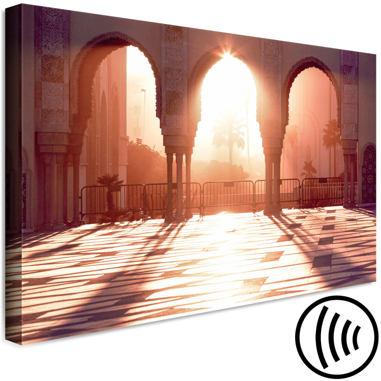 Canvas Print Morning Sun (1-piece) Wide - summer city architecture 134727 additionalImage 6