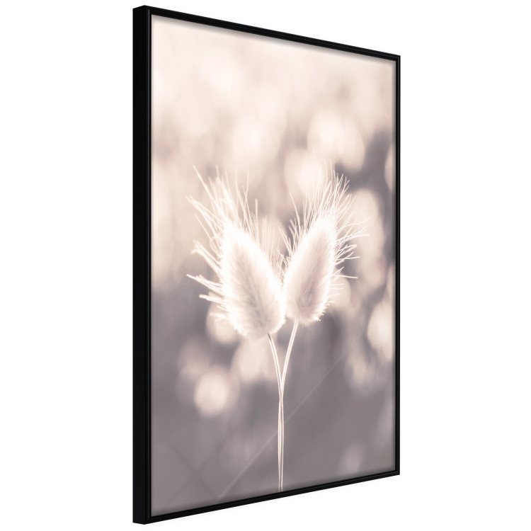 Poster Land of Serenity - warm composition with delicate pink flowers 135827 additionalImage 22