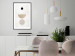 Wall Poster In Line - geometric abstraction with circles on a light background in boho style 137227 additionalThumb 15