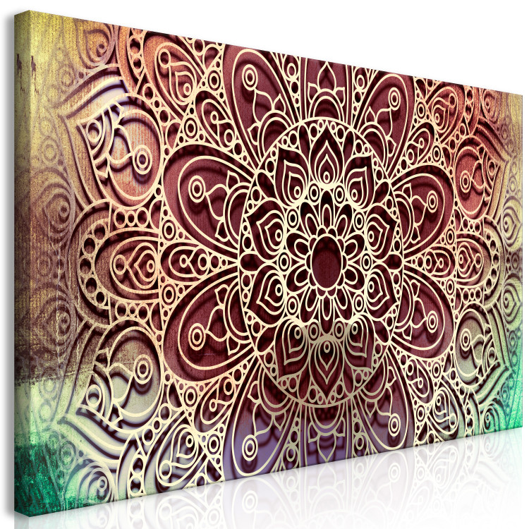 Large canvas print Colourful Mandala [Large Format] 137627 additionalImage 3