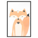 Wall Poster Cheerful Fox - colorful and amusing fox on a white contrasting background 138127 additionalThumb 10