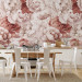 Wall Mural Peonies - nature motif with a bright composition of flowers in shades of pink 143827 additionalThumb 6