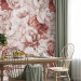 Wall Mural Peonies - nature motif with a bright composition of flowers in shades of pink 143827 additionalThumb 4