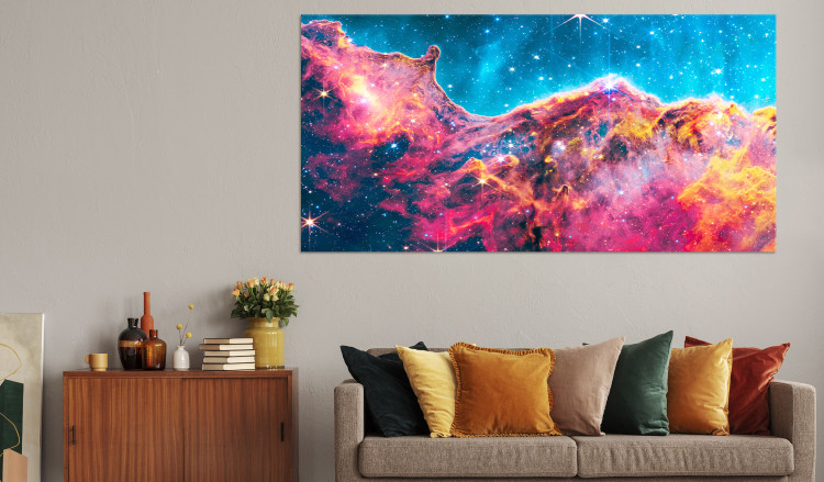 Large canvas print Carina Nebula - Image from Jamess Webb’s Telescope 146327 additionalImage 6