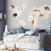 Photo Wallpaper World Map for Kids - Continents and Oceans in Blue Tones 148027 additionalThumb 4