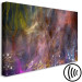 Canvas Colorful Abstraction (1-piece) - intermingling colorful streaks and leaves 148827 additionalThumb 6