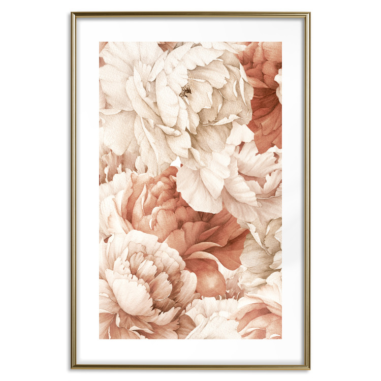 Poster Peonies - Decorative Flowers Painted With Watercolor in Bright Colors 149727 additionalImage 20