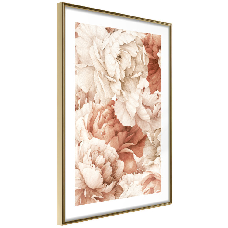 Poster Peonies - Decorative Flowers Painted With Watercolor in Bright Colors 149727 additionalImage 9