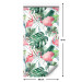 Modern Wallpaper Flamingos in the Jungle - Pink Birds Among the Big Green Leaves 150027 additionalThumb 7