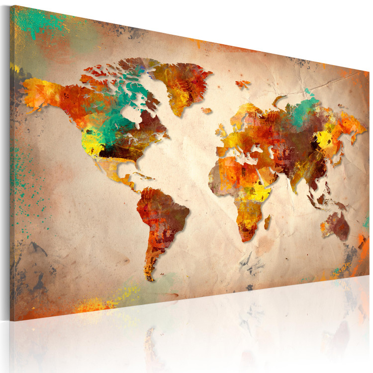 Canvas Print Painted World 55427 additionalImage 2