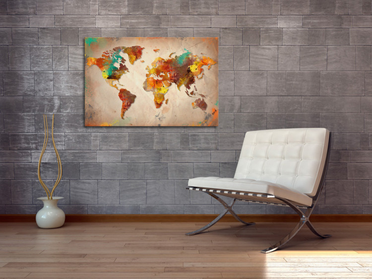 Canvas Print Painted World 55427 additionalImage 3