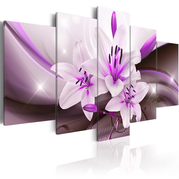 Canvas Print Violet Desert Lily 63927 additionalImage 2