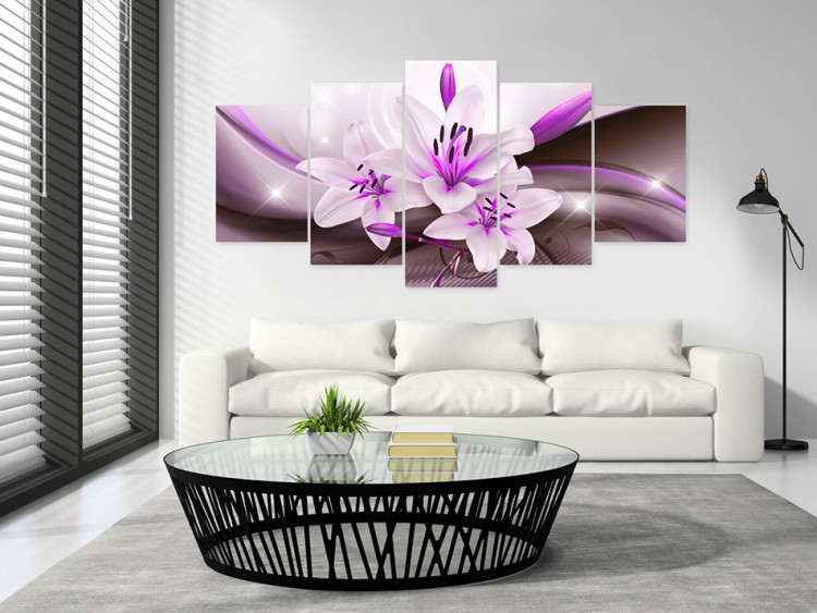 Canvas Print Violet Desert Lily 63927 additionalImage 3