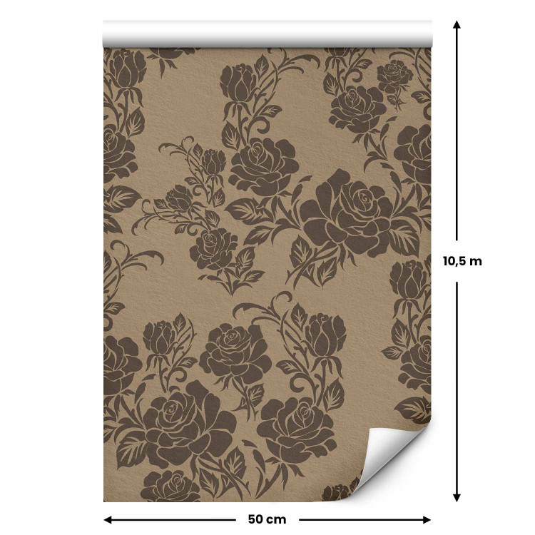 Wallpaper Coffee roses 89327 additionalImage 2