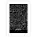 Wall Poster Dark Map of Munich - black and white composition with simple inscriptions 118137 additionalThumb 19