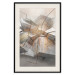 Wall Poster Uncovered Space - geometric abstraction in gray stone blocks 118337 additionalThumb 18