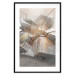 Wall Poster Uncovered Space - geometric abstraction in gray stone blocks 118337 additionalThumb 17