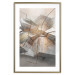 Wall Poster Uncovered Space - geometric abstraction in gray stone blocks 118337 additionalThumb 16