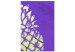 Canvas Art Print Tropical fruit - abstract still life on a purple background, ideal for the room and the kitchen 122637