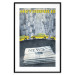 Wall Poster Metropolis - newspapers with captions and yellow cars against skyscrapers 123637 additionalThumb 15