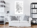 Wall Poster City Map: Łódź - black and white map of Polish city with labels 123837 additionalThumb 4