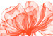 Canvas Four flowers with leaves - four-part composition on white background 126537 additionalThumb 4