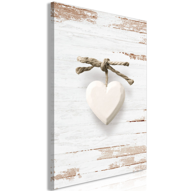 Canvas Art Print Knotted Love (1 Part) Vertical 128037 additionalImage 2