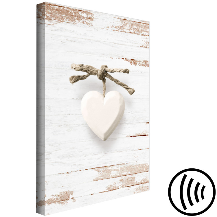 Canvas Art Print Knotted Love (1 Part) Vertical 128037 additionalImage 6