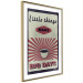 Poster Little Things Big Days - coffee and retro-style English text 129337 additionalThumb 9