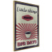 Poster Little Things Big Days - coffee and retro-style English text 129337 additionalThumb 12