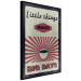 Poster Little Things Big Days - coffee and retro-style English text 129337 additionalThumb 13