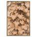 Poster Autumn Ivy - composition of leaves on a hedge in sepia tones 131837 additionalThumb 19
