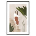 Poster Beautiful Stranger - a beautiful woman descending stairs among plants 136537 additionalThumb 14