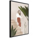 Poster Beautiful Stranger - a beautiful woman descending stairs among plants 136537 additionalThumb 3