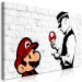Large canvas print Mario Bros (Banksy) II [Large Format] 137537 additionalThumb 3