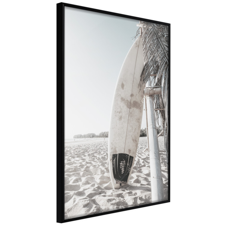 Poster Surfboard - summer landscape of a sandy beach against the sky 137837 additionalImage 7