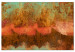 Canvas Expression of Life (1-piece) Wide - abstraction in warm tones 138737
