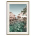 Poster Rocks in the Balearic Islands - Seascape With Houses in the Background 145337 additionalThumb 25