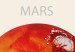 Canvas Print Red Planet - Mars and Abstract Composition With the Solar System 146237 additionalThumb 5