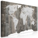 Large canvas print World Map: Wooden World II [Large Format] 149137 additionalThumb 3