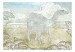 Photo Wallpaper Jurassic World - Dinosaur Hand Drawn in Pastel Colors 149237 additionalThumb 1