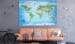 Large canvas print World Map with Compass [Large Format] 150737 additionalThumb 6