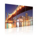 Canvas Print Well-lit Brooklyn Bridge 58337 additionalThumb 2